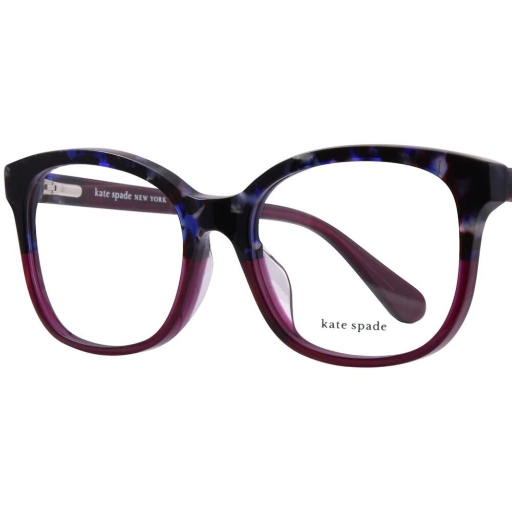 Kate Spade KS‑Ora JBW Eyeglasses Blue Havana Frame / Oval Shape 52mm Women’s